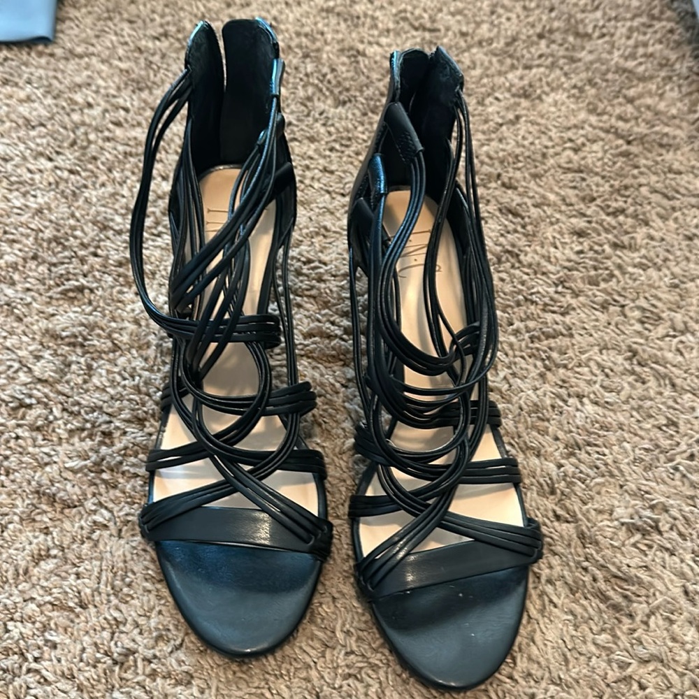 INC strappy heels